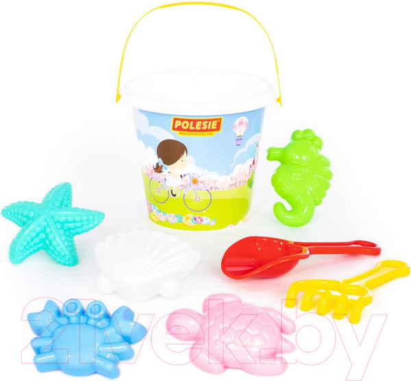 Изображение товара Набор игрушек для песочницы Полесье №603 / 62598