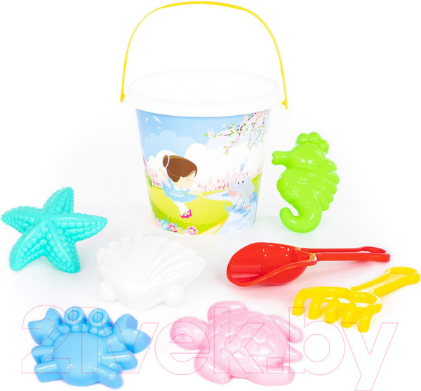Изображение товара Набор игрушек для песочницы Полесье №603 / 62598