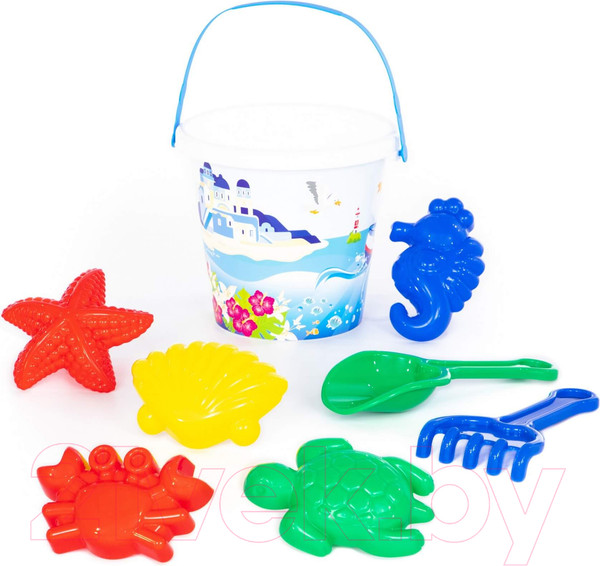 Изображение товара Набор игрушек для песочницы Полесье №603 / 62598