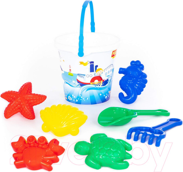 Изображение товара Набор игрушек для песочницы Полесье №603 / 62598