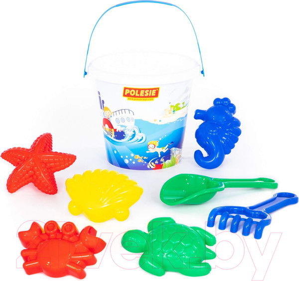 Изображение товара Набор игрушек для песочницы Полесье №603 / 62598