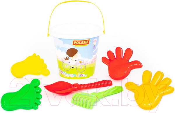 Изображение товара Набор игрушек для песочницы Полесье №604 / 62604