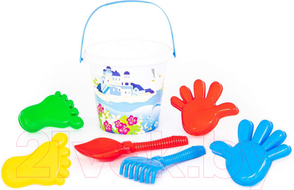 Изображение товара Набор игрушек для песочницы Полесье №604 / 62604