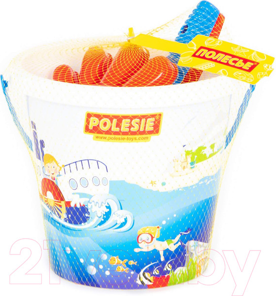 Изображение товара Набор игрушек для песочницы Полесье №604 / 62604