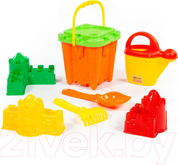 Изображение товара Набор игрушек для песочницы Полесье №555 / 57242
