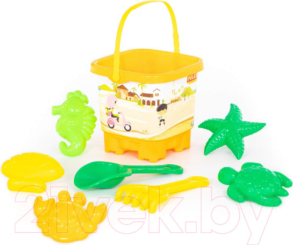 Изображение товара Набор игрушек для песочницы Полесье №594 / 62482