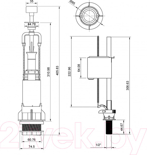 Изображение товара Арматура Berges Eko 01 / 030101