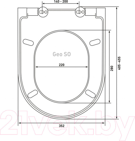 Изображение товара Сиденье для унитаза Berges Geo SO / 015103 (с микролифтом)