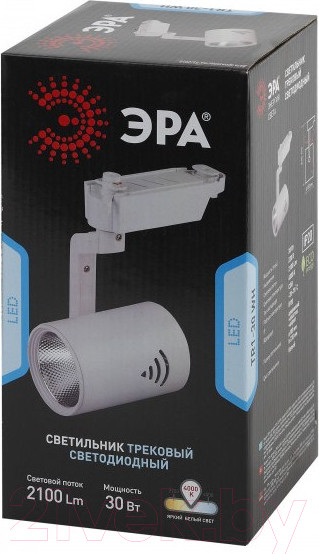 Изображение товара Трековый светильник ЭРА TR1-30 WH / Б0032099 (белый)