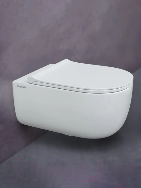 Изображение товара Сиденье для унитаза Berges Toma Slim SO / 017603 (с микролифтом)