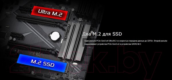 Изображение товара Материнская плата AsRock B450 Pro4 R2.0