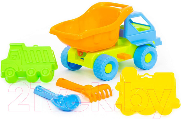 Изображение товара Набор игрушек для песочницы Полесье Кузя-2 №41 / 2785