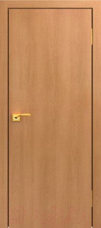 Изображение товара Дверь межкомнатная Юни Стандарт-01 60x200 (орех миланский)