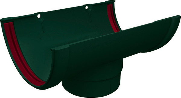 Изображение товара Воронка водосточная Grand Line Стандарт ПВХ RAL 6005 (зеленый)