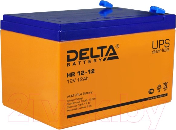 Изображение товара Аккумуляторная батарея DELTA HR 12-12