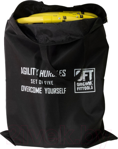 Изображение товара Набор беговых барьеров Original FitTools FT-5HURDLES (5шт)