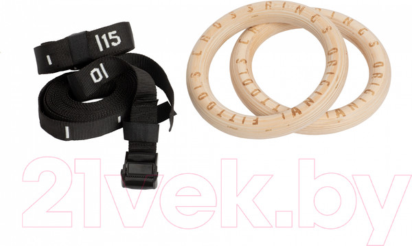 Изображение товара Кольца гимнастические Original FitTools FT-CROSSRINGS