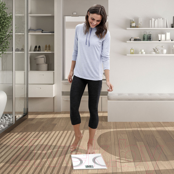 Изображение товара Напольные весы электронные Medisana BS 445 Connect (белый/серебристый)