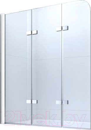 Изображение товара Стеклянная шторка для ванны Berges City 2.0 90x140 / 062013