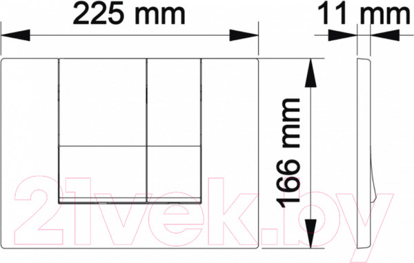 Изображение товара Инсталляция для унитаза Berges Novum 040241 (с кнопкой S1)