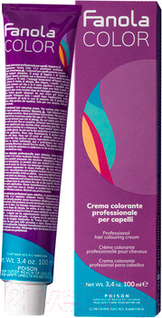 Изображение товара Крем-краска для волос Fanola 6.1 (100мл, темный блондин пепельный)