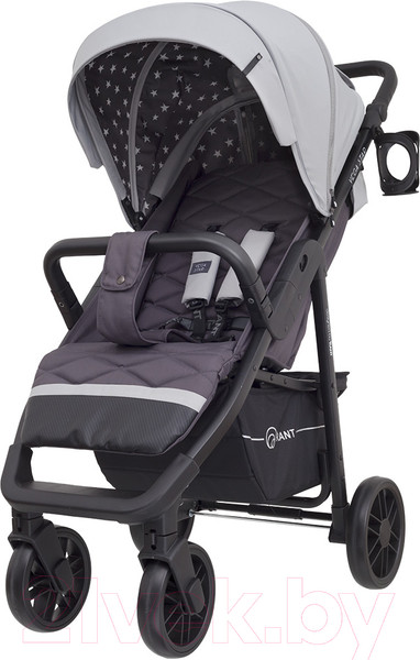 Изображение товара Детская прогулочная коляска Rant Vega Star / RA057 (Soft Grey)