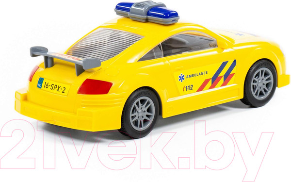 Изображение товара Автомобиль игрушечный Полесье Скорая помощь / 71293 (инерционный)