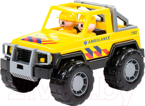 Изображение товара Автомобиль игрушечный Полесье Скорая помощь. Сафари / 71118