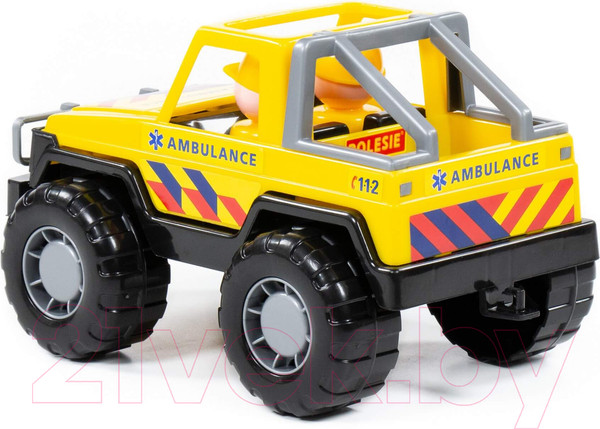 Изображение товара Автомобиль игрушечный Полесье Скорая помощь. Сафари / 71118