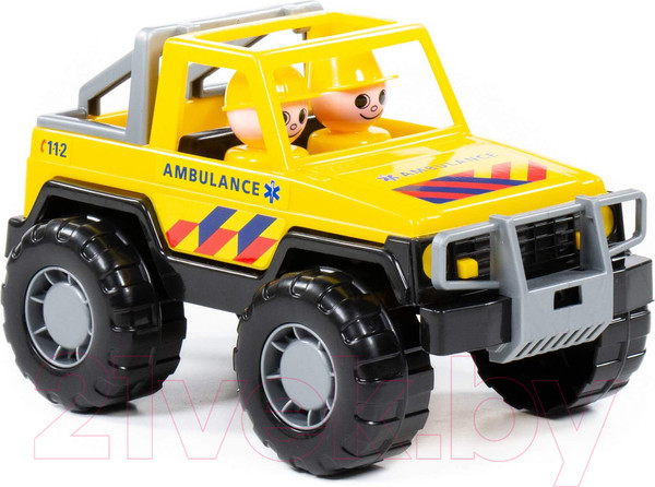 Изображение товара Автомобиль игрушечный Полесье Скорая помощь. Сафари / 71118