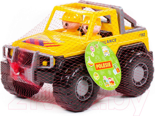 Изображение товара Автомобиль игрушечный Полесье Скорая помощь. Сафари / 71118