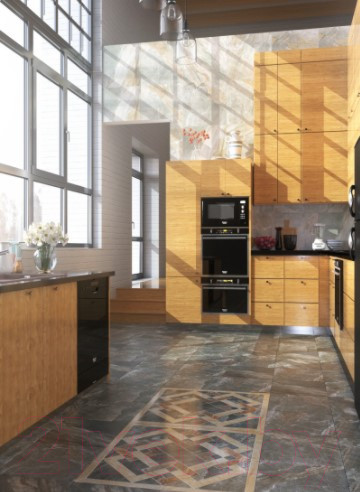 Изображение товара Плитка Kerranova Genesis Grey Matt K-103/SR (600x600)