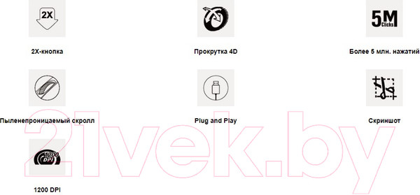 Изображение товара Мышь A4Tech OP-730D (черный)