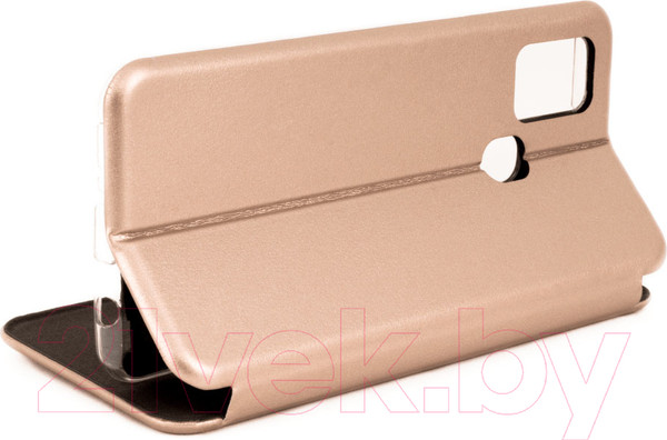 Изображение товара Чехол-книжка Case Magnetic Flip для Galaxy A21s (золото)