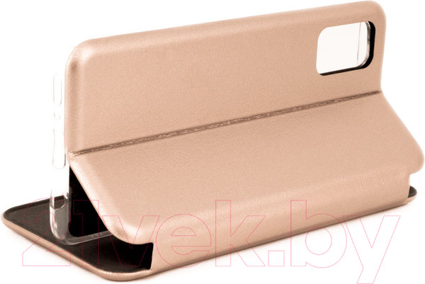 Изображение товара Чехол-книжка Case Magnetic Flip для Galaxy A41 (золото)