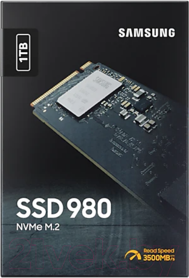 Изображение товара SSD диск Samsung 980 1TB (MZ-V8V1T0BW)