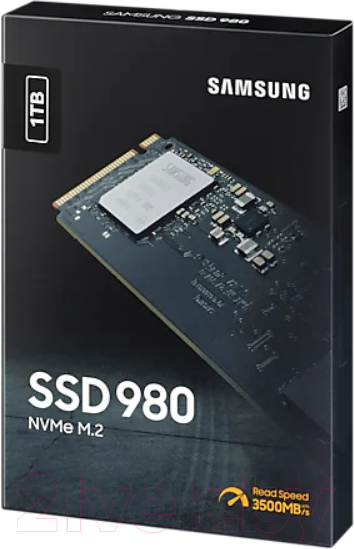 Изображение товара SSD диск Samsung 980 1TB (MZ-V8V1T0BW)
