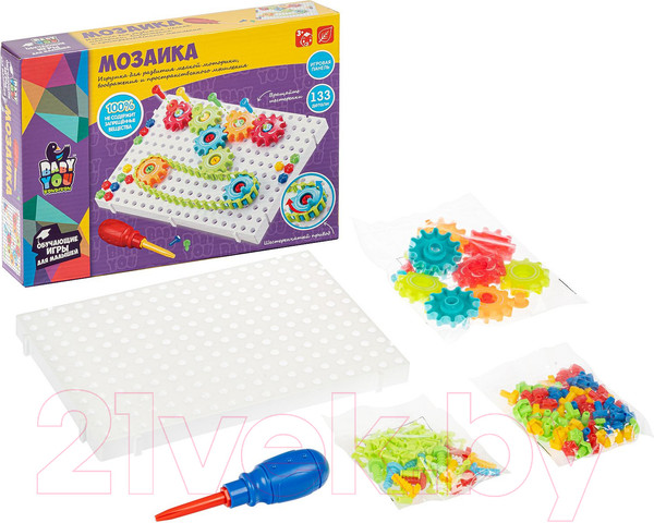 Изображение товара Развивающая игра Bondibon Мозаика для малышей / ВВ5093