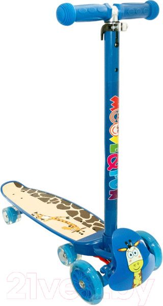 Изображение товара Самокат детский MooveFun Hybrid / MF-HYB (синий)