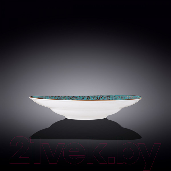 Изображение товара Тарелка столовая глубокая Wilmax WL-667628/A (голубой)