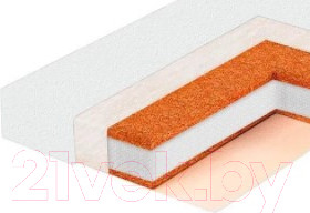 Изображение товара Матрас в кроватку Bambola Aria Premium 12 / AP-12T (12x59x119)