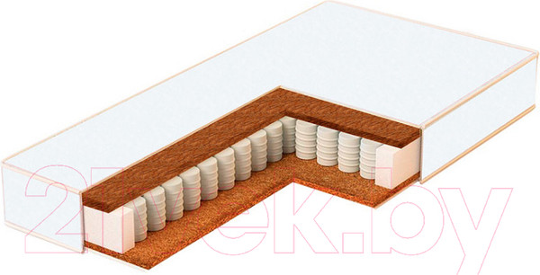 Изображение товара Матрас в кроватку Bambola Molle Bloco Premium 12 / MBP-12T (12x59x119)