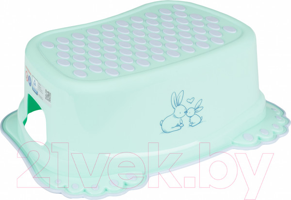 Изображение товара Табурет-подставка Tega Кролики / KR-006-105 (светло-зеленый)