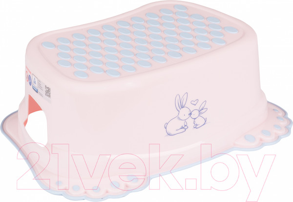 Изображение товара Табурет-подставка Tega Кролики / KR-006-104 (светло-розовый)