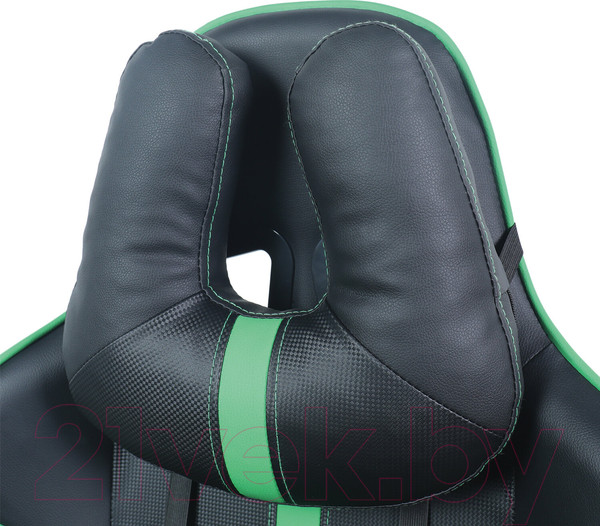 Изображение товара Кресло геймерское Brabix GT Carbon GM-120 / 531929 (черный/зеленый)