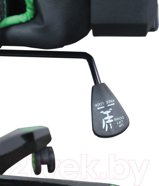 Изображение товара Кресло геймерское Brabix GT Carbon GM-120 / 531929 (черный/зеленый)