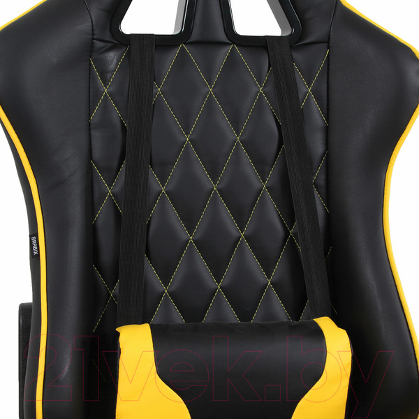 Изображение товара Кресло геймерское Brabix GT Master GM-110 / 531927 (черный/желтый)
