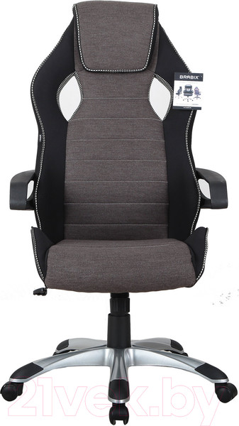 Изображение товара Кресло геймерское Brabix Techno GM-002 / 531815 (черный/серый/белый)