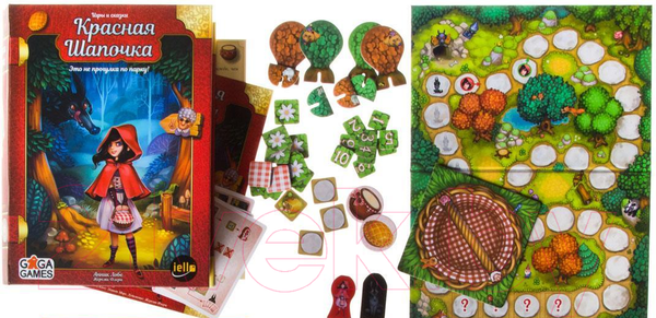 Изображение товара Настольная игра GaGa Красная Шапочка / GG090
