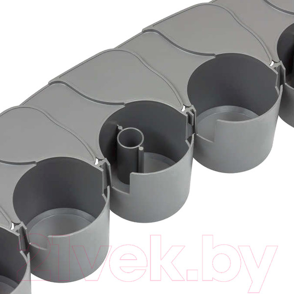 Изображение товара Бордюр садовый Prosperplast Palisada Ogrodowa IPAL7-S443 (серый)